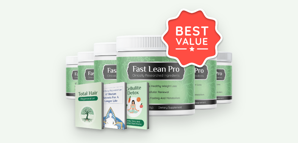Buy Fast Lean Pro 6-jar package with bonuses